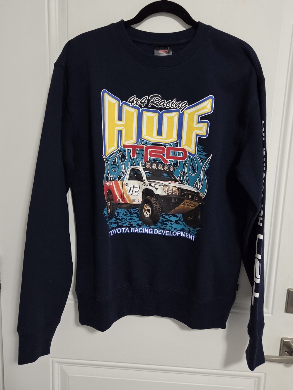 NWT - Huf x Toyota Men's TRD Pit Crew Sweatshirt - Size S